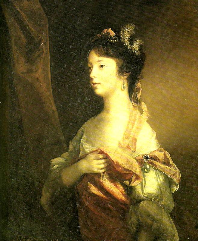 Sir Joshua Reynolds lady charlotte fitzwilliam oil painting image